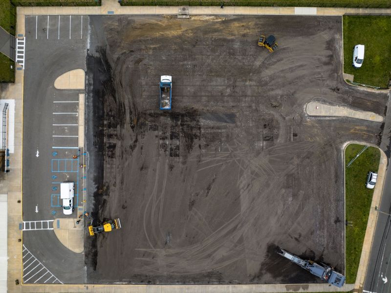 Parking Lot Gravel Repair in Suwanee, GA